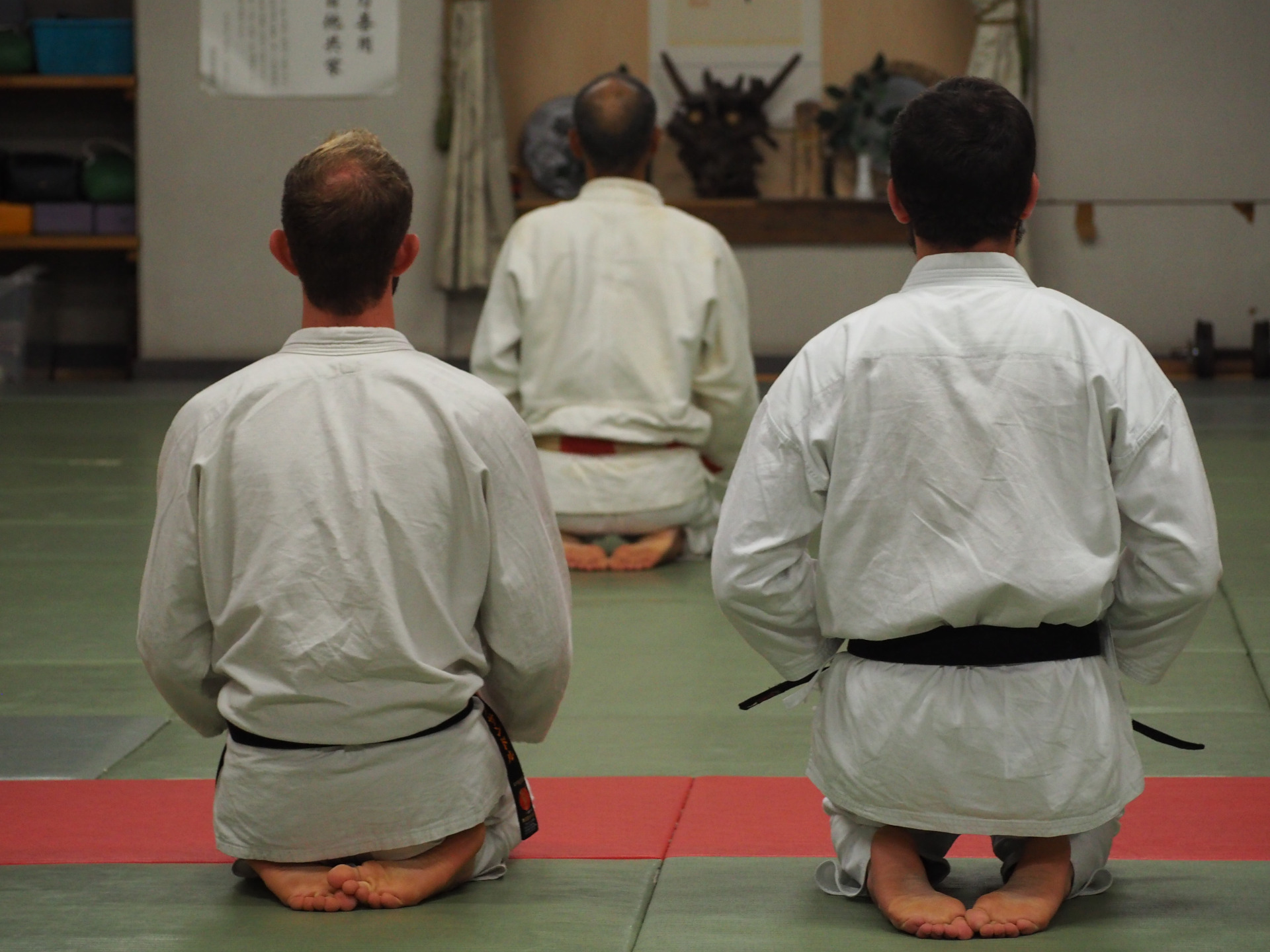 photos de notre section taijutsu