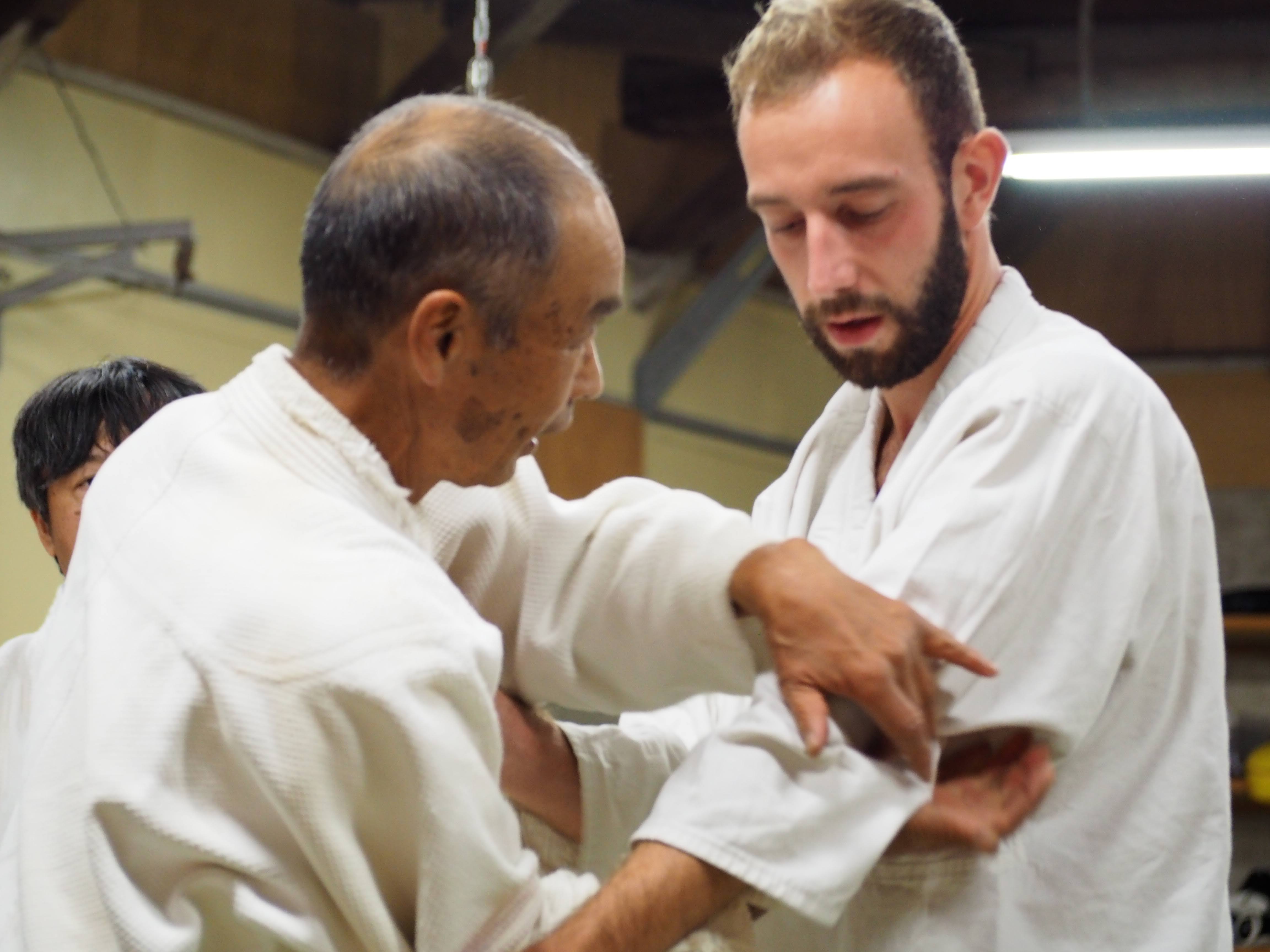 Le Maître Washizu et Alexandre, Shizuoka 2018