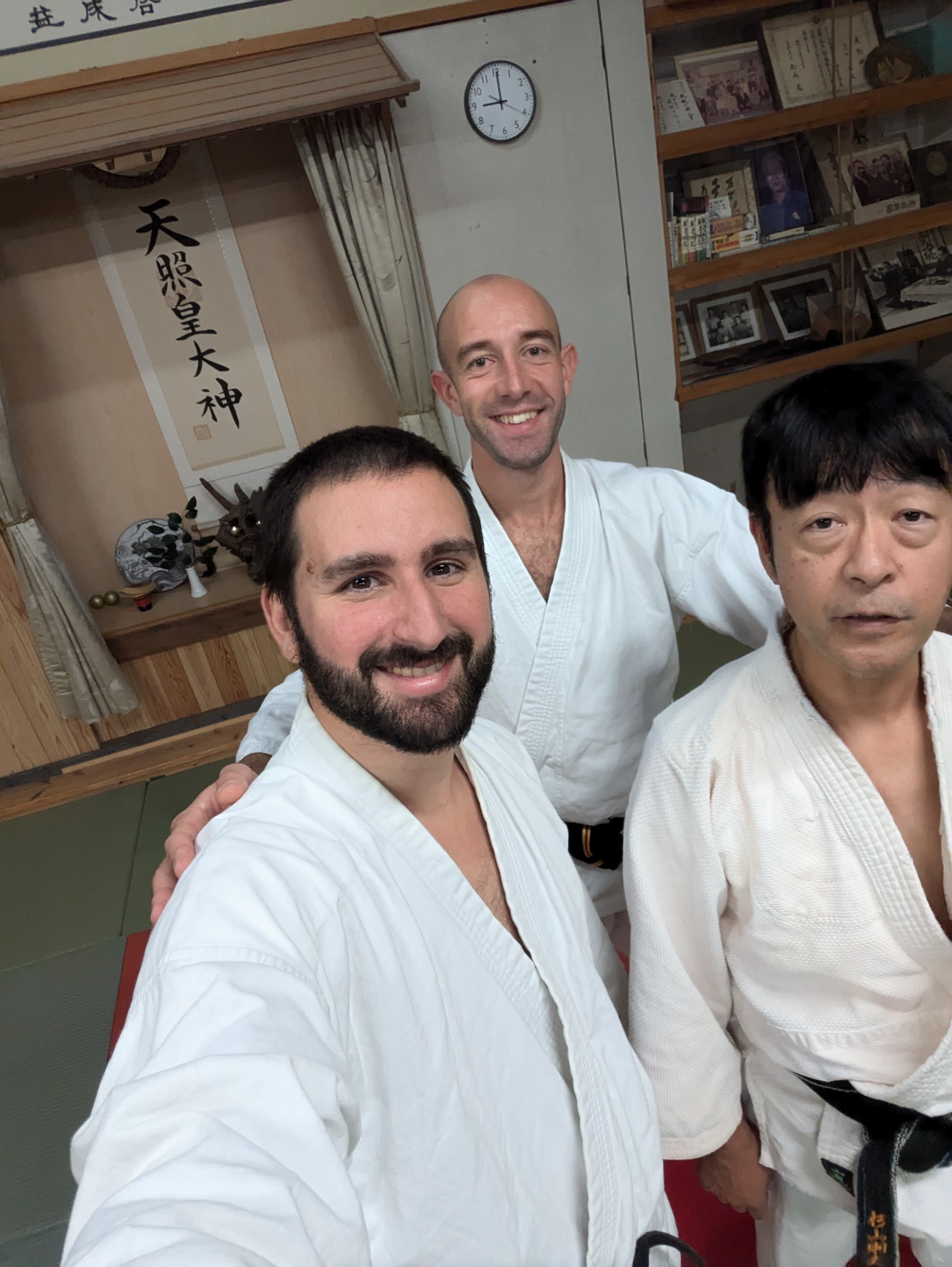 Valentin, Alexandre et Norio-San, Shizuoka, 2024